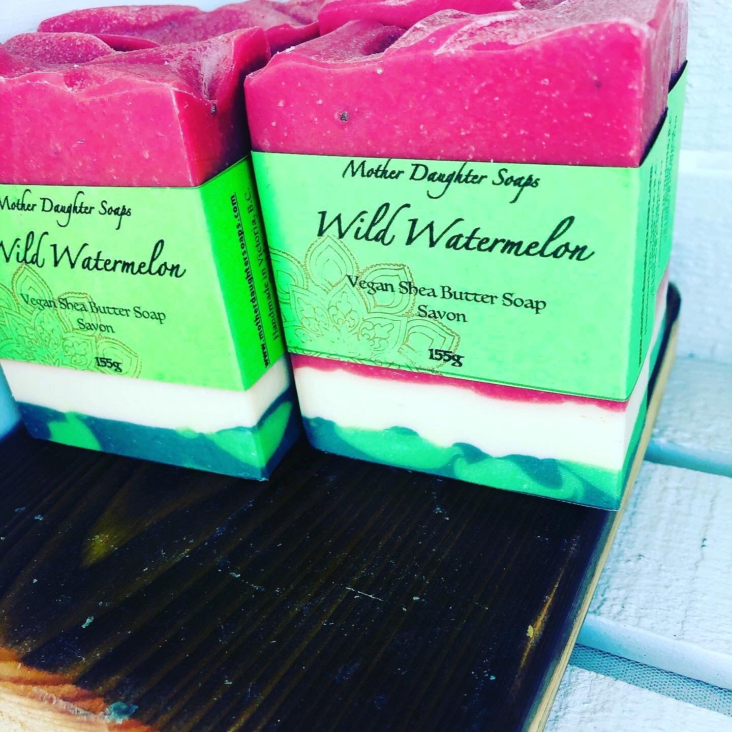 Wild Watermelon Soap🍉 Vegan/ Artisanal Soap/ Organic & Fair-Trade Shea Butter/ Refreshing Juicy Watermelon/ Exfoliating Organic Chai Seeds/ Organic Hempseed Oil/ Organic Castor Oil/ Handcrafted on Vancouver Island, Victoria B.C. Canada🇨🇦