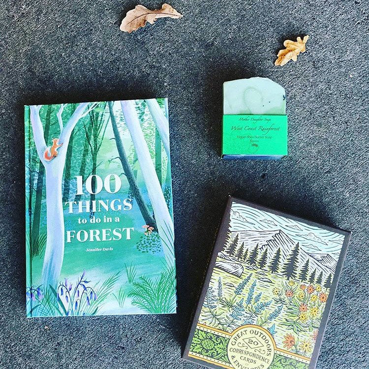 West Coast Rainforest Soap🌲Fir Balsam/ Fir Needle/ Cedarwood/ Juniper Berry/ Essential Oils/ Vegan/ Artisan/ Organic Shea Butter/ Organic Hempseed Oil/ Organic Castor Oil/ Vancouver Island, Victoria B.C. Canada🇨🇦
