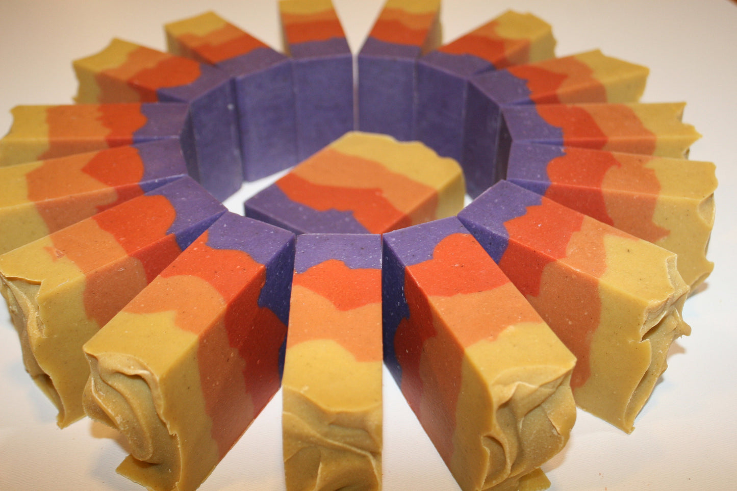 West Coast Island Sunset🌅🌊 Artisanal Soap/ Vegan/ Organic Shea Butter🌿 Essential Oils/Handcrafted on Vancouver Island, Victoria B.C. Canada🇨🇦